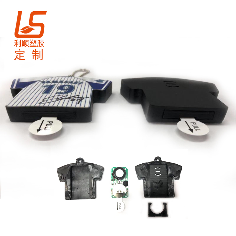 定制硅膠發(fā)聲鑰匙扣 可播放音樂(lè)立體公仔