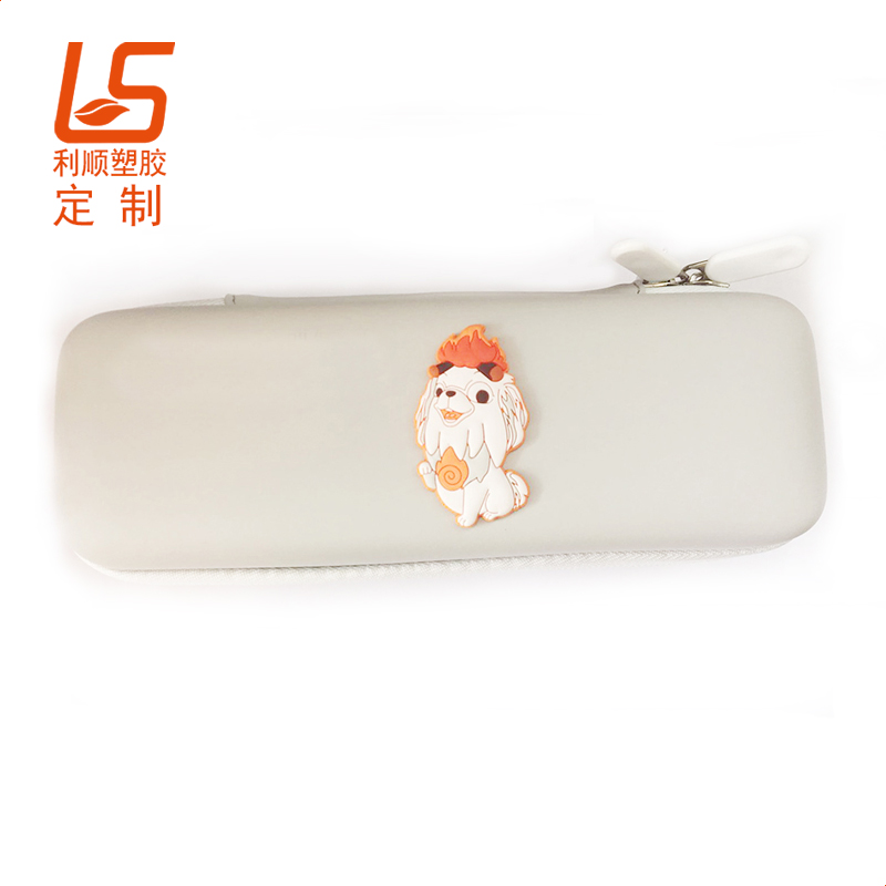 定制硅膠文具盒 卡通圖案文具盒
