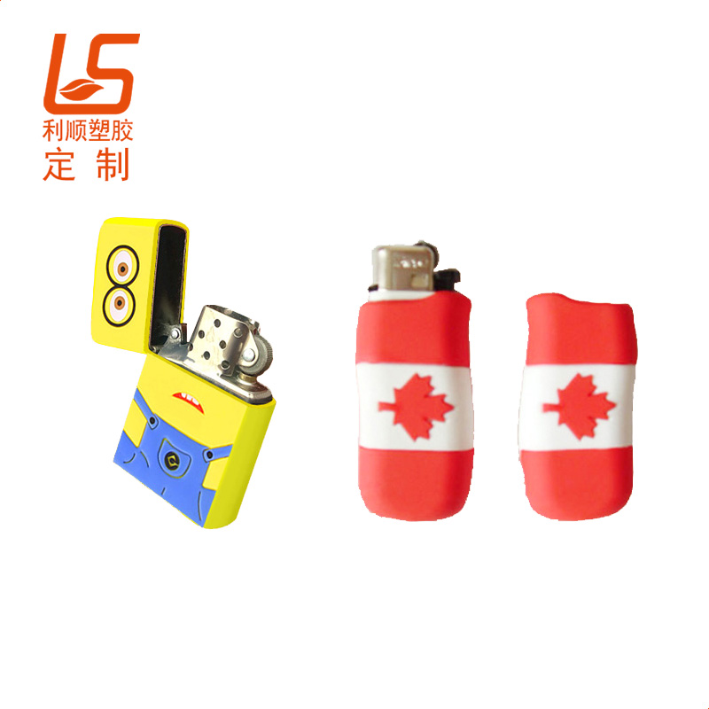 定制打火機套硅膠套 卡通硅膠打火機套