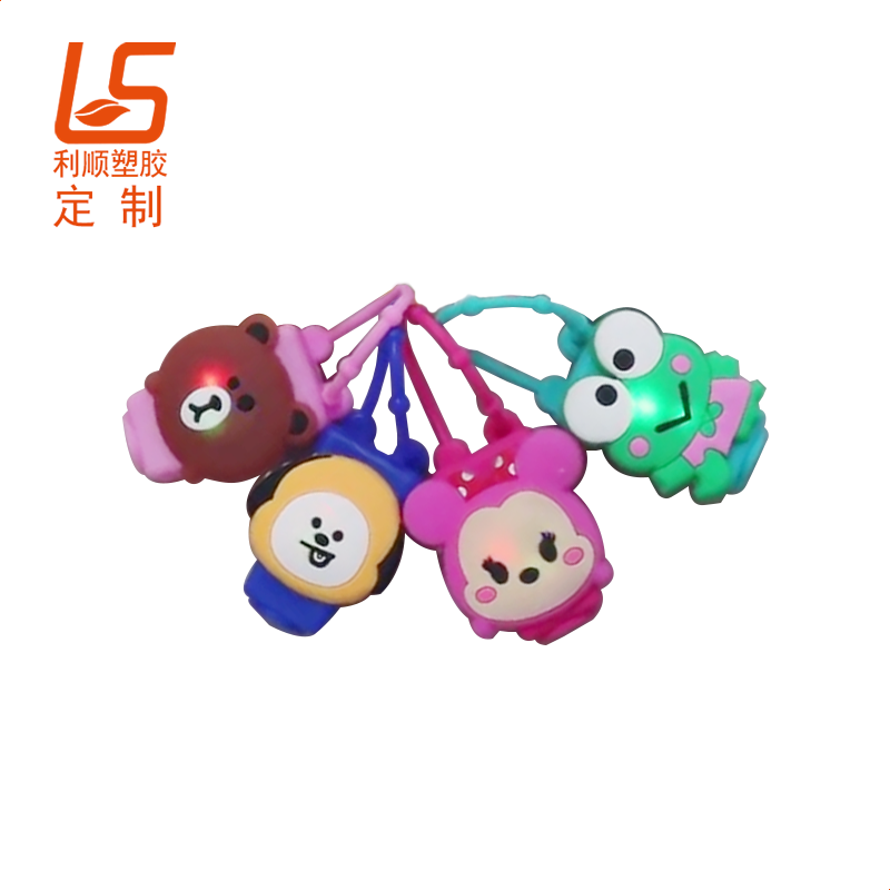 定制LED發(fā)光香水瓶套 香水瓶LED發(fā)光硅膠套