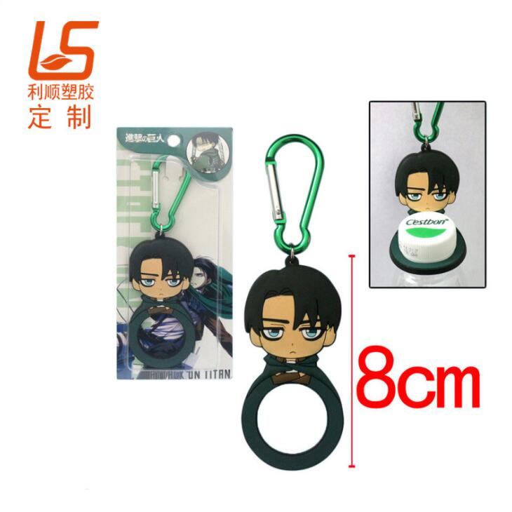 滴膠日本公仔水瓶登山扣