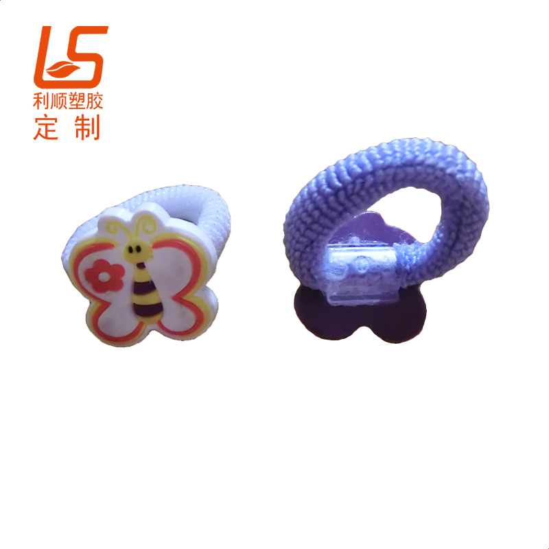 PVC軟膠卡通發繩